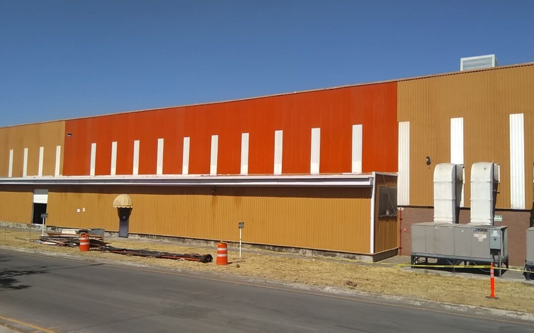 Fachadas de lámina IBM de México